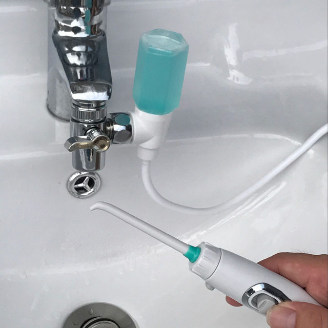 New Model of Dental Irrigator for Home Use, Faucet Dental Cleaner, Tooth Rinse Device, New Product X4