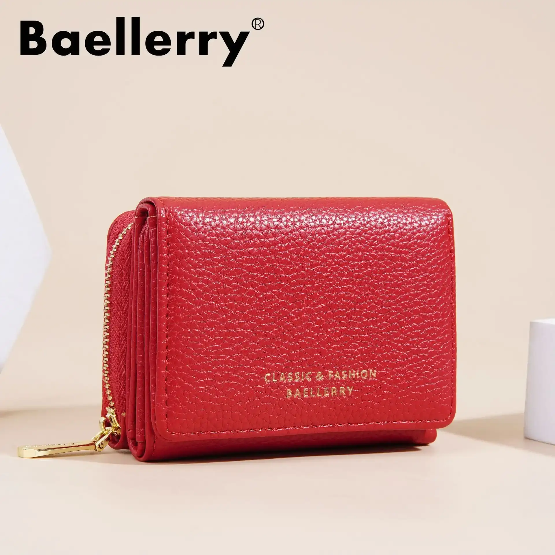 钱包设计感小众女迷你拉链手拿多卡位卡包一体二合一学生钱夹皮夹，让你的钱包从此告别拥挤！-钱包-淘宝好物网