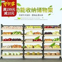 Supermarket snack rack vegetable rack fruit store multi-layer shelf shelf shelf shelf shelf shelf information shelf