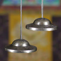 Nepalese hand-made Dingxia ring copper bell percussion instrument bell-ringing unpopular ethnic traditional musical instrument portable bell cymbal