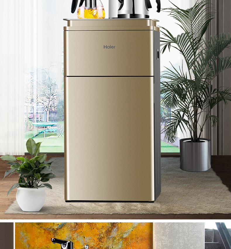 máy lọc nước toshiba Máy pha trà haier tự động cung cấp nước mới thông minh nóng lạnh dọc đôi máy nước để bàn - Nước quả máy lọc nước cnc
