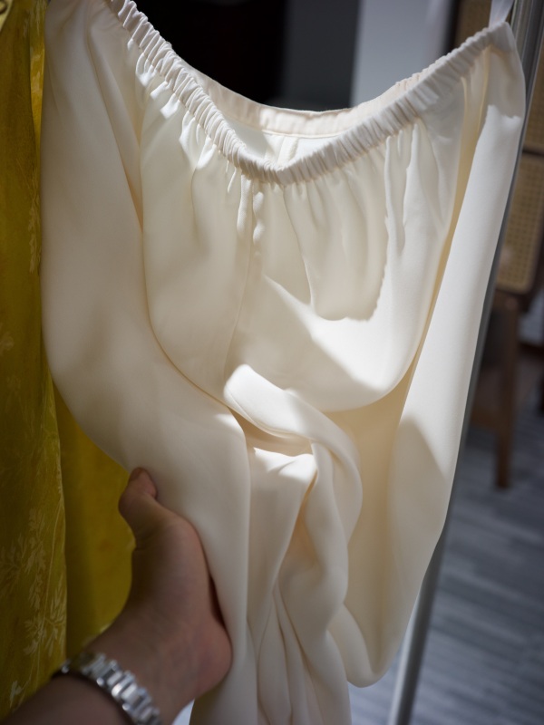 Dabing Women's Clothing Imported Triacetate with a Flowing Soft Light Effect Cool One-Piece Wide-Leg Pants 6.16 Dabing Women's Clothing Imported Triacetate with a Flowing Soft Light Effect Cool One-Piece Wide-Leg Pants 6.16