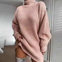 2024 Autumn Winter New Knitted Sweater Dress