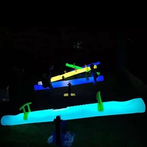 Luminous seesaw square park activity props parent-child interactive play double childrens Internet celebrity seesaw Fujian