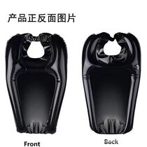 家用充气洗头盆孕妇老人床上洗头槽可折叠收纳床边躺着洗头垫