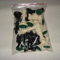 Rey de ajedrez exterior alta calidad plaástico medio alt