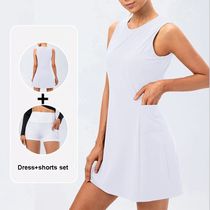 Golf Skirt Tennis Skirt Women Dress with Pockets Quick Dry
