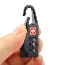 1-10pcs Combination Padlock Outdoor 3 Digit Long Shackle Wat