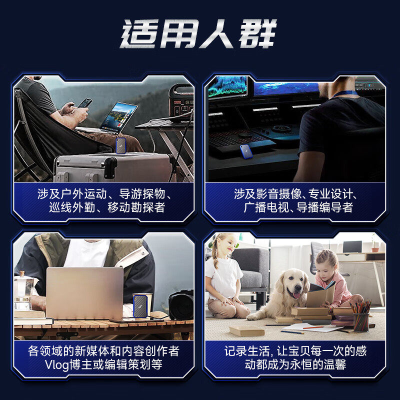 Fanxiang Ps2100 Mobile Solid-State Drive 500G1T External Solid-State Drive for Mobile Phones and Computers, Three-Proof Portable Pssd