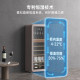 HCK哈士奇208RA恒温红酒柜嵌入式客厅家用超薄冰吧冷藏冰箱茶叶柜