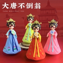 The roly-poly lady Xian travel souvenirs from the Tang Dynasty Sleepless City accompaniment gift ornaments special cultural and creative gifts
