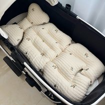 Baby stroller seat cushion cotton pad lying pad newber Newbell stroller mat autumn and winter walking artifact seat cushion