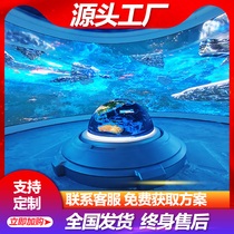 LED display full color electronic screen film advertising transparent outdoor indoor large screen crystal film screen unit board