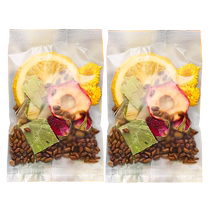 Lemon winter melon and lotus leaf tea to scrape belly fat and slim down oil. Chrysanthemum and cassia seed soaked in water. Scented tea for health.