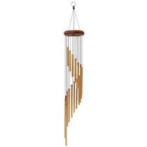 Cross-mirror wind chimes 18 metal tube wind chimes hanging decoration home pendant customization