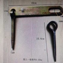 Door nose old-fashioned door buckle door nose nail wooden door latch hasp padlock buckle door latch color randomly sent