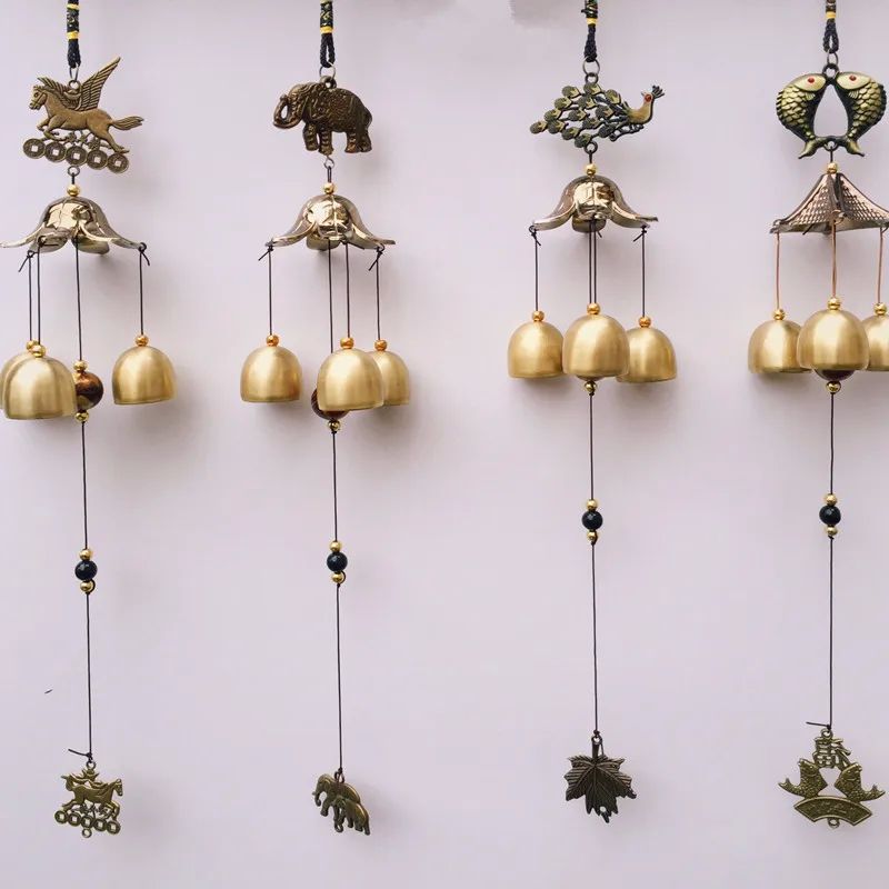 Outdoor Chime Copper 1Pcs Metal Outdoor Living Antique Wind-