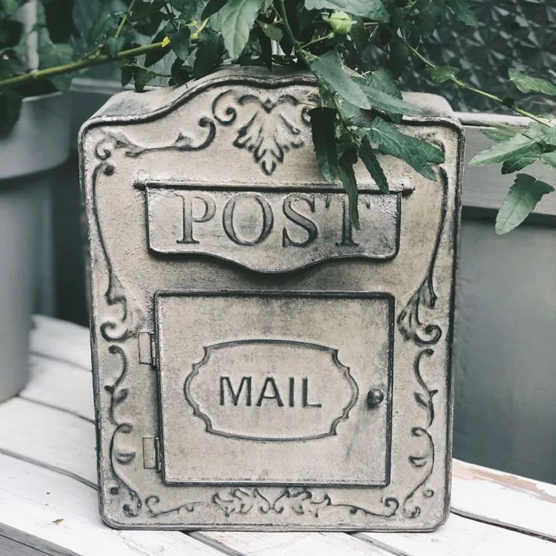 Outdoor Metal Mailboxes For Storing Messages Leavings Message D