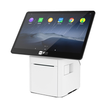 Meituan A6mini catering cash register scan code box printer all-in-one touch screen milk tea fast food restaurant special ordering machine noodle shop deli scan code takeaway order single machine cash register system