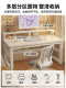Computer Desk Desktop Home Student Writing Study Table Bedroom Simple Desk with Height-Adjustable Storage Integrated Office Desk