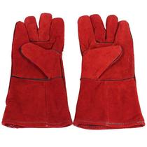 Cowhide welding gloves welder welding protective gloves high temperature resistant insulation gloves thickened wear-resistant anti-skid