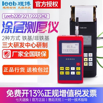 Coating thickness meter leeb222 dual-use Libo film thickness meter coating paint film thickness meter Libo 220 221 242