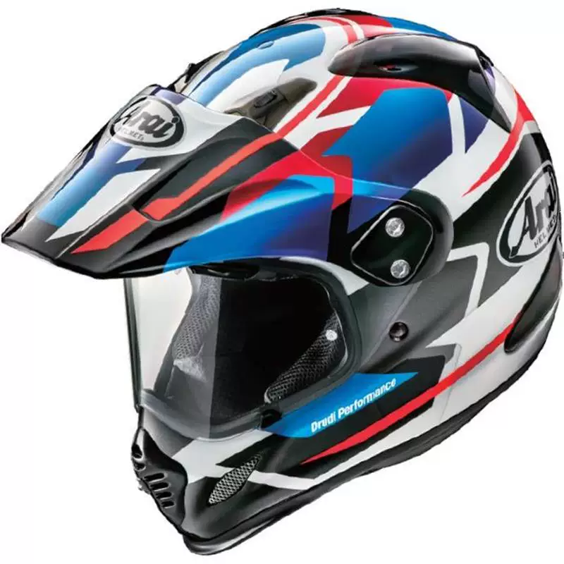 [ARAI защита шлем TOUR-CROSS3 окружение синий/окружение синий/красно-серый/не двухголовий шлем]
