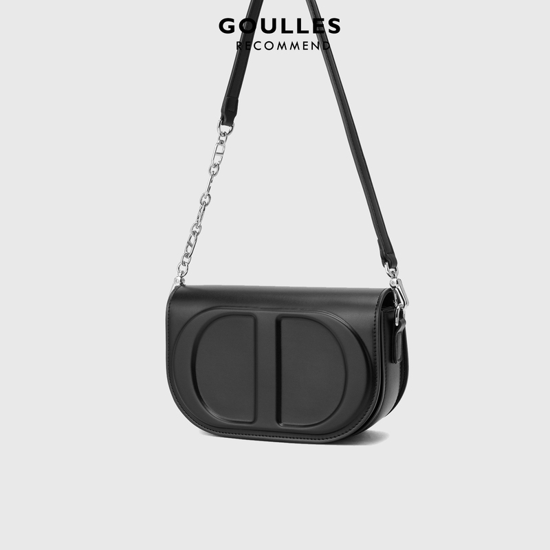 Goulles High-End Genuine Leather Pig Nose Saddle Bag, Light Luxury, Casual and Versatile Single Shoulder Crossbody Bag for Women Goulles High-End Genuine Leather Pig Nose Saddle Bag, Light Luxury, Casual and Versatile Single Shoulder Crossbody Bag for Women