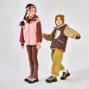 SMIBU童鞋2025秋季新款儿童户外鞋男童女童运动鞋休闲板鞋云朵朵