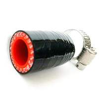 1 2 (13mm) Black High Temperature 3-ply Reinforced Silic