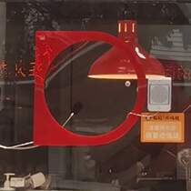 Plexiglas type custom glass long-lasting small door acrylic window D fried chicken legs small cooked food pass on vegetables Ya braised food