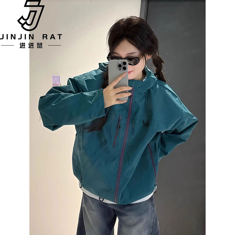 Outdoor Softshell Jacket for Men and Women, Functional Windproof and Waterproof Work Jacket, Mountain-Style Travel Wear, Mountaineering Clothing