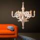 Moooi Restaurant Chandelier 2025 New Model Simple Modern Creative Personality Designer Style Living Room Resin Chandelier