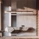Vintage Wabi-Sabi Style Japanese Zen-Inspired Creative Minimalist Nordic Designer Lamp Long Strip Dining Table Bar Lamp