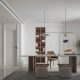 French-Style Hat Pendant Light, Nordic Cream Wood, Mid-Century Style Restaurant Bar Counter, Light Luxury Villa Designer Pendant Light