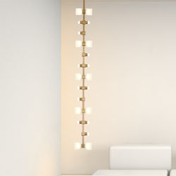 Light Luxury Minimalist Post-Modern Living Room Lamp Model House Villa Duplex Stairwell Bedroom Hotel Restaurant Bedside Lamp