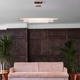 Postmodern Creative Restaurant Chandelier Nordic Designer Personalized Creative Long Strip Chandelier for Villa Hotel Front Desk Bar Counter