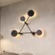 Nordic minimalist bedside wall lamp aisle corridor staircase wall lamp bedroom living room background wall lamp creative simple lamps