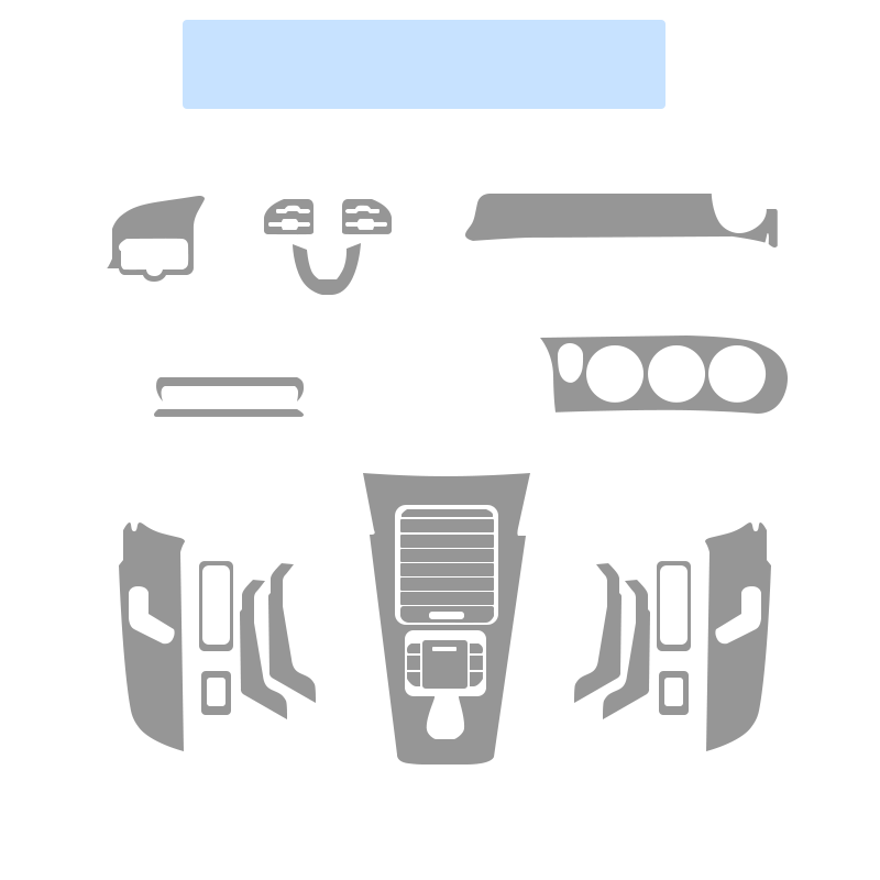 24 24 Mercedes Benz A-Class A200L среднего контрольного экрана пленка пленка A180L Внутренняя отделка предметов снабжения