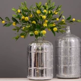 Имитация зеленого растения, прямые продажи с фабрики, искусственные фрукты, искусственные цветы, желтые ягоды, имитация фруктовых веток лимона