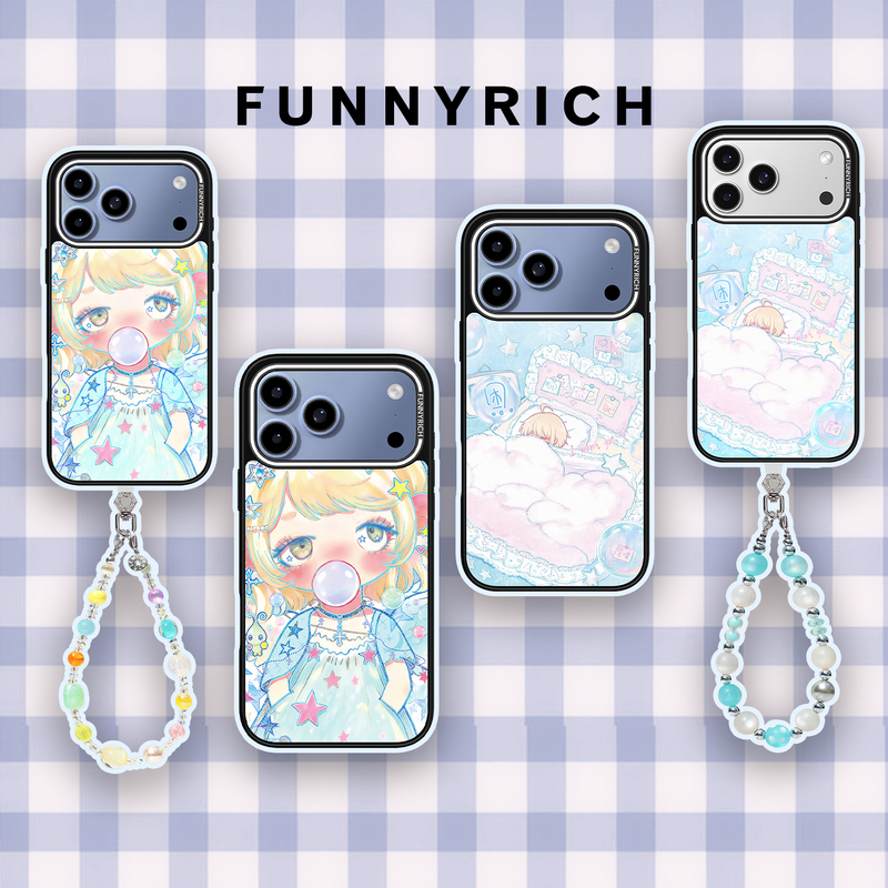 Funnyrich's New Super Cute Two-Dimensional Fantasy Collection Is Suitable for Apple Iphone18/17/16Promax Mobile Phone Cases, Magnetic Protective Cases for Women, ins Style, High-End, Cute and Anti-Fall Funnyrich's New Super Cute Two-Dimensional Fantasy Collection Is Suitable for Apple Iphone18/17/16Promax Mobile Phone Cases, Magnetic Protective Cases for Women, ins Style, High-End, Cute and Anti-Fall