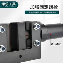 Electric motor small bend hydraulic copper bar bending unbranded 120C flat iron bending busbar processing machine model bending machine