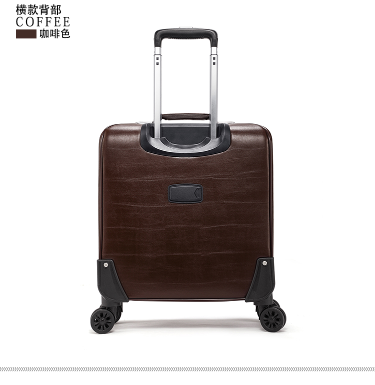 Hành lý xe đẩy cho nam và nữ kinh doanh lên máy bay 16 inch 22 inch 20 inch 24 vali bánh xe phổ biến mật khẩu hộp hành lý vali lusetti