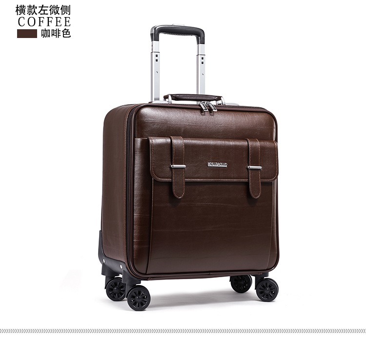 璐 Paul kinh doanh lên xe đẩy hành lý 20 inch trường hợp xe đẩy nam và nữ phổ quát 24 inch vali du lịch vali lusetti