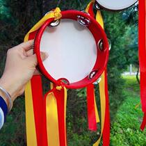 New Chinese Dancers Association Certification Examination Special Level 9 Neapolitan Ribbon Tambourine Dancer for Young Children