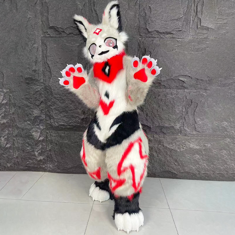 定制Furry兽装全套Kig系成品漫展Cos服动漫可穿戴装扮,福瑞控银碳材质有何独特魅力?-furry福瑞兽装-淘宝好物网