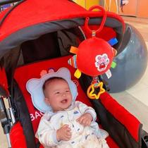 Baby vision training red ball 0-3 months newborn baby visual pursuit red soft cloth ball toy 1 year old