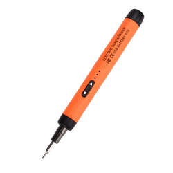 Small precision electric screwdriver silent durable battery life rechargeable high torque For Home maintenance tool