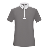 Mashang Equine mens equestrian short-sleeved T-shirt riding top knight equestrian competition suit MST2223