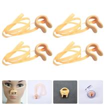 4 Pcs Kids Gel Stuffy Nose Replaceable Clips Swimmers Plugs